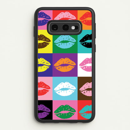 Lips Collage - Pride  - Pride Phone Case for Galaxy S10e
