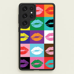 Lips Collage - Pride  - Pride Phone Case for Galaxy S22 Ultra