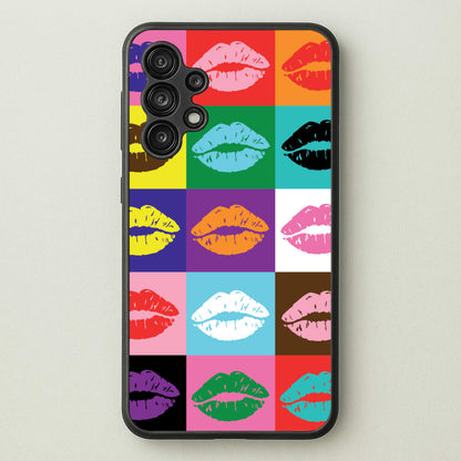 Lips Collage - Pride  - Pride Phone Case for Galaxy A13