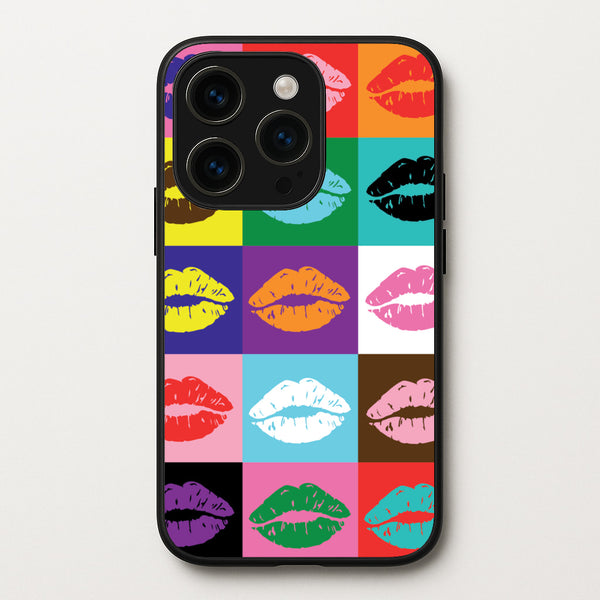 Lips Collage - Pride  - Pride Phone Case for iPhone 14 Pro