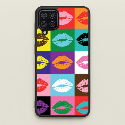 Lips Collage - Pride  - Pride Phone Case for Galaxy A12