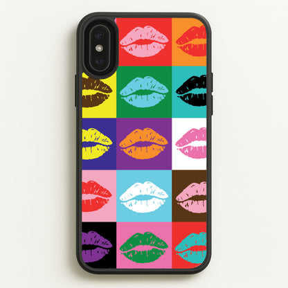 Lips Collage - Pride  - Pride Phone Case for iPhone XS Max