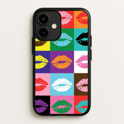 Lips Collage - Pride  - Pride Phone Case for iPhone 12 / 12 Pro