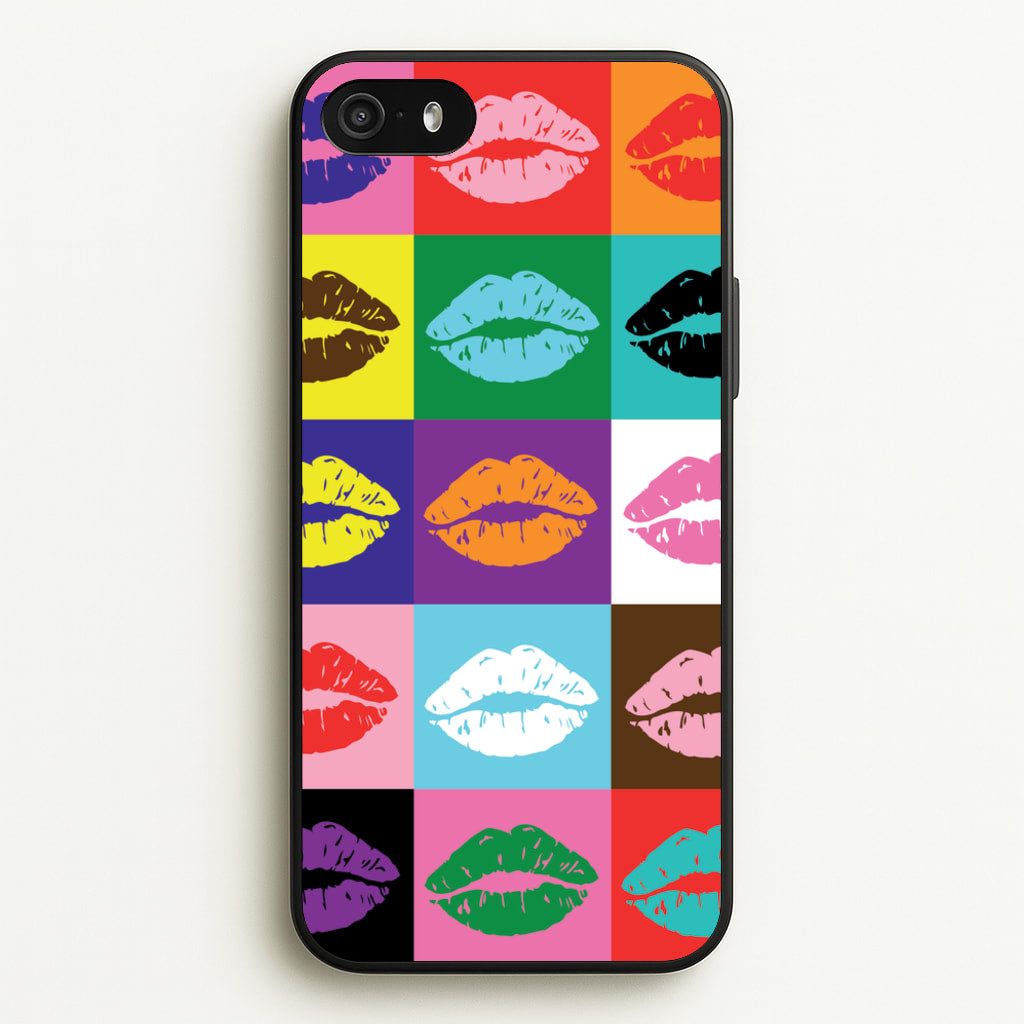 Lips Collage - Pride  - Pride Phone Case for iPhone 5 / 5s / SE 2016