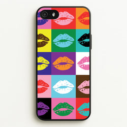 Lips Collage - Pride  - Pride Phone Case for iPhone 5 / 5s / SE 2016