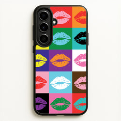 Lips Collage - Pride  - Pride Phone Case for Galaxy A56