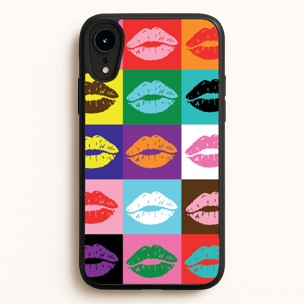 Lips Collage - Pride  - Pride Phone Case for iPhone XR