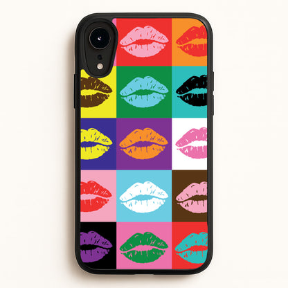 Lips Collage - Pride  - Pride Phone Case for iPhone XR