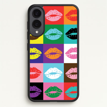 Lips Collage - Pride  - Pride Phone Case for Galaxy S25 Edge