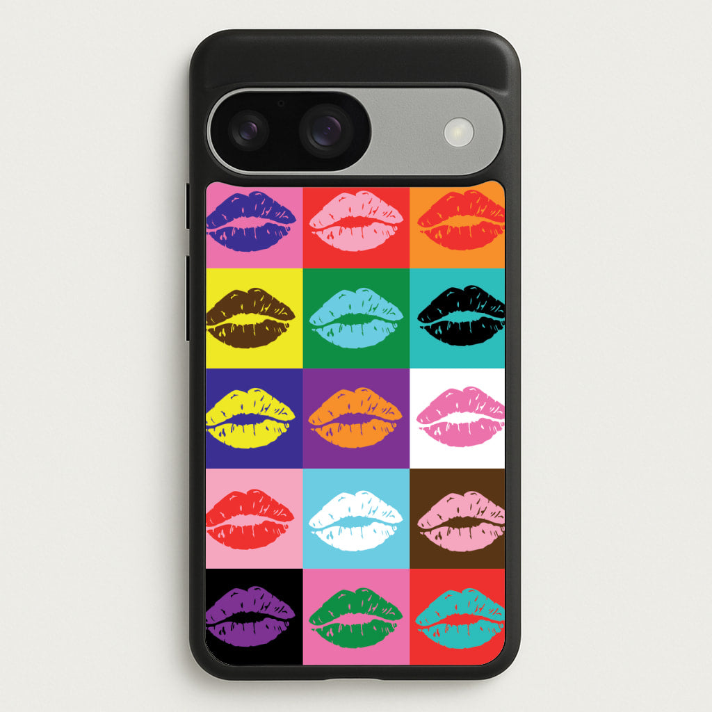 Lips Collage - Pride  - Pride Phone Case for Google Pixel 9 / 9 Pro