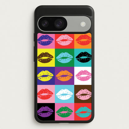 Lips Collage - Pride  - Pride Phone Case for Google Pixel 9 / 9 Pro