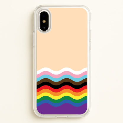 Flag Rainbow - Pride  - Pride Phone Case for iPhone X / XS