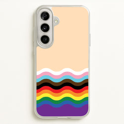 Flag Rainbow - Pride  - Pride Phone Case for Galaxy A56