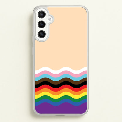 Flag Rainbow - Pride  - Pride Phone Case for Galaxy A36