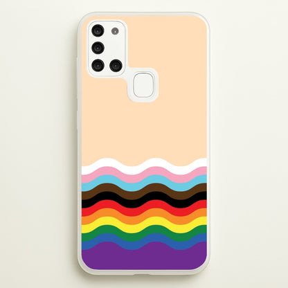 Flag Rainbow - Pride  - Pride Phone Case for Galaxy A21s