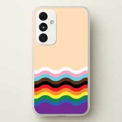 Flag Rainbow - Pride  - Pride Phone Case for Galaxy A55