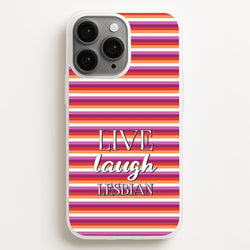 Live Laugh Lesbian - Pride  - Pride Phone Case for iPhone 11 Pro Max