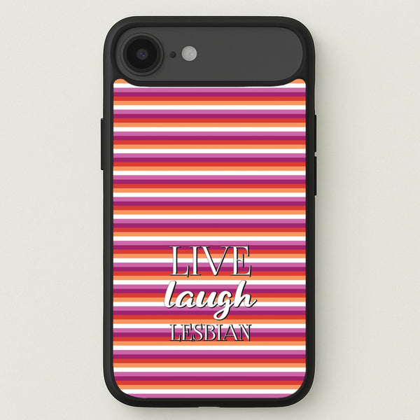 Live Laugh Lesbian - Pride Phone Case for iPhone 17 Air