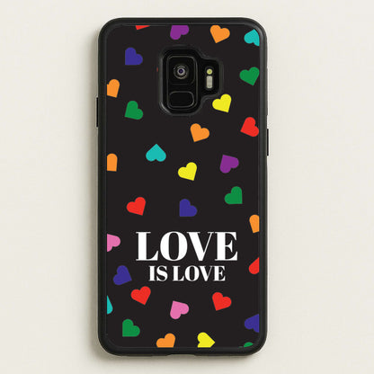 Love Is Love - Pride  - Pride Phone Case for Galaxy S9