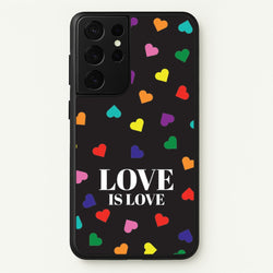 Love Is Love - Pride  - Pride Phone Case for Galaxy S21 Ultra