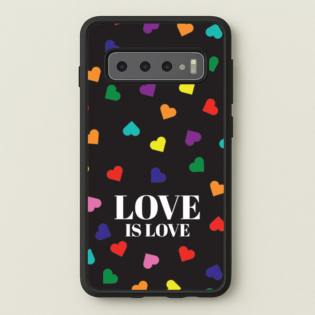 Love Is Love - Pride  - Pride Phone Case for Galaxy S10