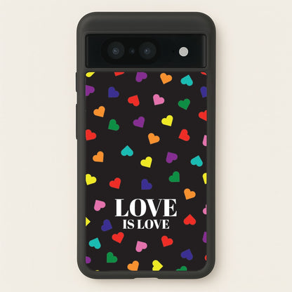 Love Is Love - Pride  - Pride Phone Case for Google Pixel 8