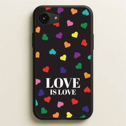 Love Is Love - Pride  - Pride Phone Case for iPhone 16e