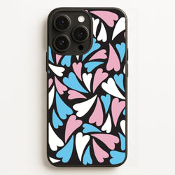 Transgender Hearts - Pride  - Pride Phone Case for iPhone 16 Pro Max