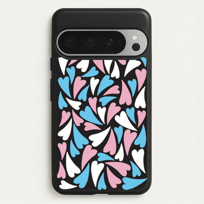 Transgender Hearts - Pride  - Pride Phone Case for Google Pixel 9 Pro XL