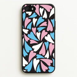 Transgender Hearts - Pride  - Pride Phone Case for iPhone 5 / 5s / SE 2016