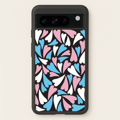Transgender Hearts - Pride  - Pride Phone Case for Google Pixel 8 Pro