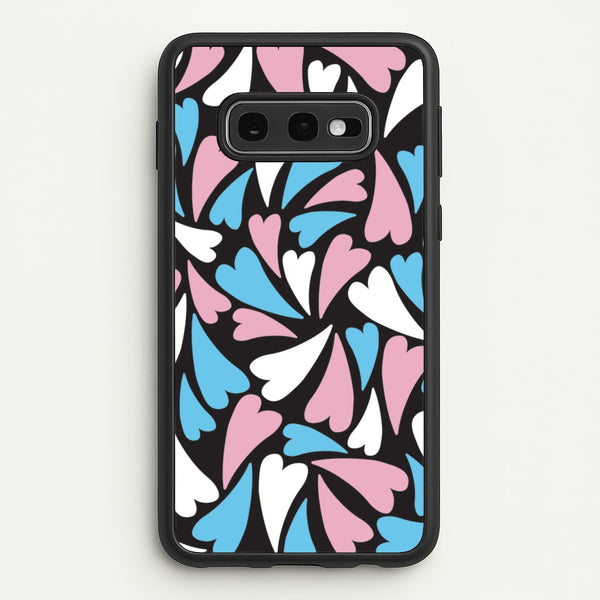 Transgender Hearts - Pride  - Pride Phone Case for Galaxy S10e