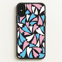 Transgender Hearts - Pride  - Pride Phone Case for iPhone XS Max