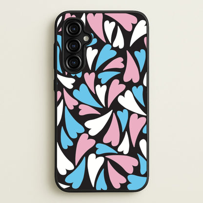 Transgender Hearts - Pride  - Pride Phone Case for Galaxy A54