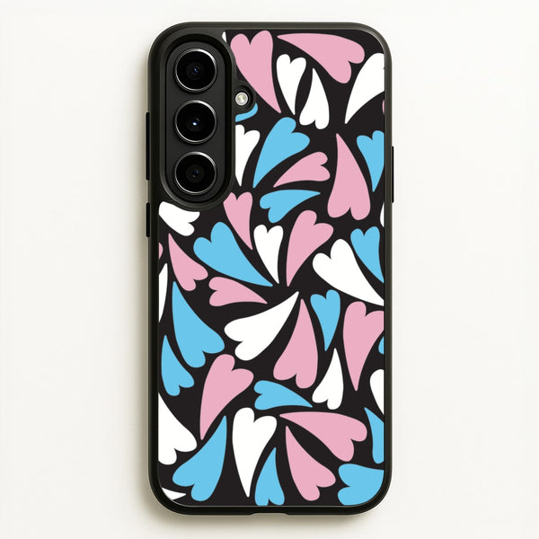 Transgender Hearts - Pride  - Pride Phone Case for Galaxy A56