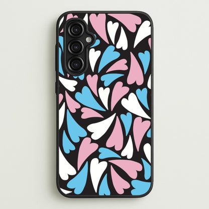 Transgender Hearts - Pride  - Pride Phone Case for Galaxy A14