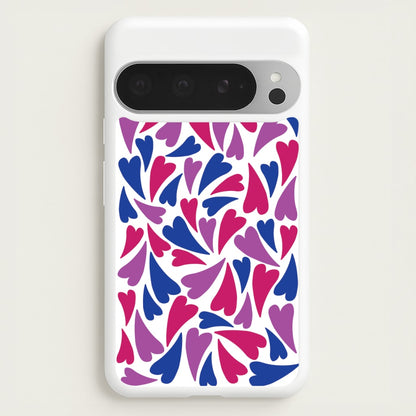 Bisexual Hearts - Pride  - Pride Phone Case for Google Pixel 9 Pro XL