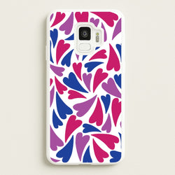 Bisexual Hearts - Pride  - Pride Phone Case for Galaxy S9