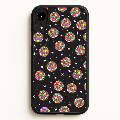 Rainbow Discoballs  - Pride Phone Case for iPhone XR