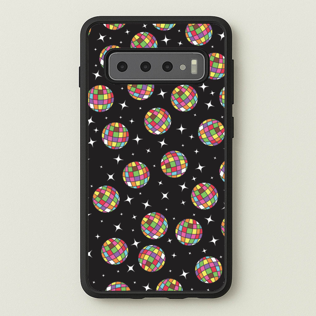 Rainbow Discoballs  - Pride Phone Case for Galaxy S10 Plus