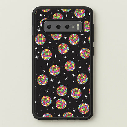 Rainbow Discoballs  - Pride Phone Case for Galaxy S10 Plus