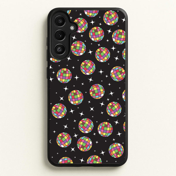 Rainbow Discoballs  - Pride Phone Case for Galaxy A34
