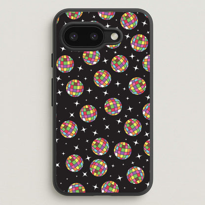 Rainbow Discoballs  - Pride Phone Case for Google Pixel 9a
