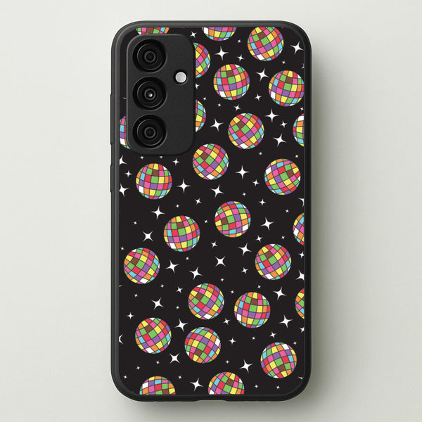 Rainbow Discoballs  - Pride Phone Case for Galaxy A55
