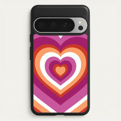 Lesbian Pride Heart  - Pride Phone Case for Google Pixel 9 Pro XL