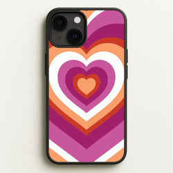 Lesbian Pride Heart  - Pride Phone Case for iPhone 13
