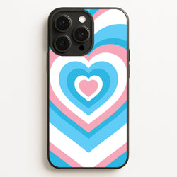 Trans Pride Heart  - Pride Phone Case for iPhone 16 Pro Max