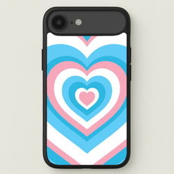 Trans Pride Heart Phone Case for iPhone 17 Air