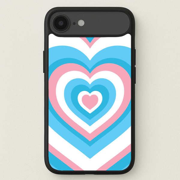 Trans Pride Heart Phone Case for iPhone 17 Air