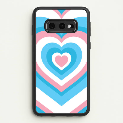 Trans Pride Heart  - Pride Phone Case for Galaxy S10e